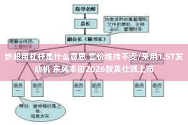 炒股用杠杆是什么意思 售价维持不变/采用1.5T发动机 东风本田2026款英仕派上市