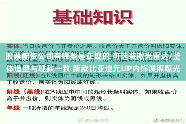 股票配资公司有哪些是正规的 可选装激光雷达/整体造型与现款一致 新款比亚迪元UP内饰谍照曝光