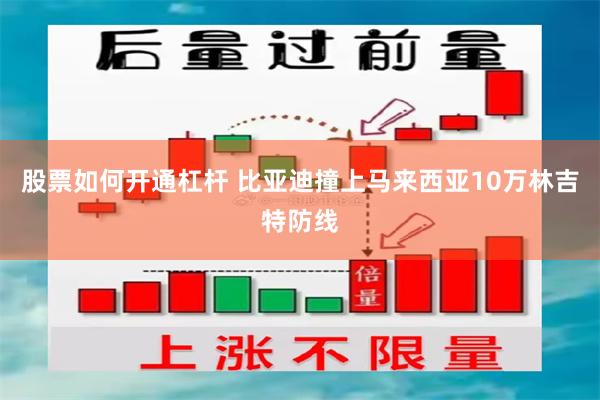 股票如何开通杠杆 比亚迪撞上马来西亚10万林吉特防线