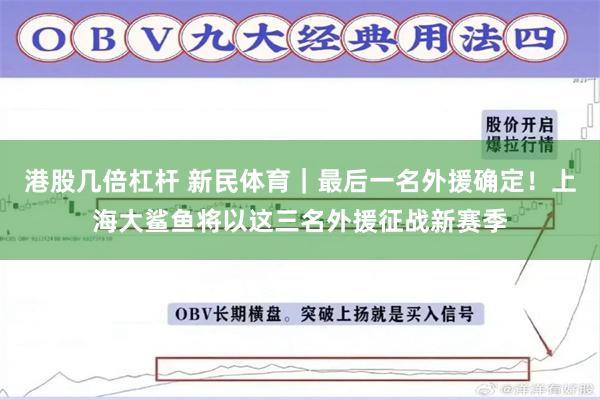港股几倍杠杆 新民体育|最后一名外援确定!上海大鲨鱼将以这三名外援征战新赛季