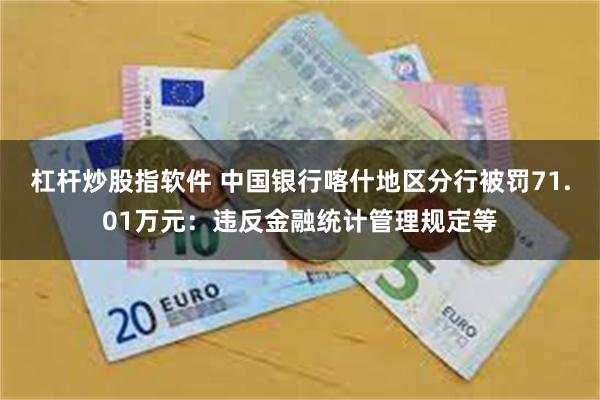 杠杆炒股指软件 中国银行喀什地区分行被罚71.01万元：违反金融统计管理规定等