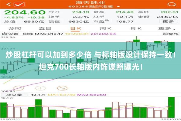 炒股杠杆可以加到多少倍 与标轴版设计保持一致！坦克700长轴版内饰谍照曝光！